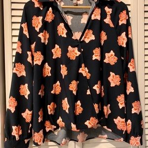 Super Cute Navy Blouse